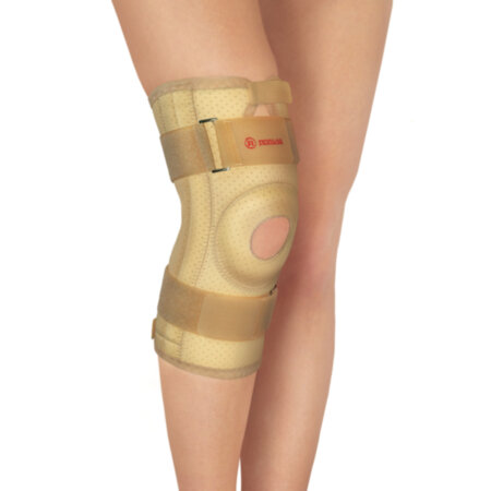 Бандаж на коленный сустав со спиральными ребрами жесткости 0809