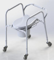 Кресло-туалет на колесах АТ01003