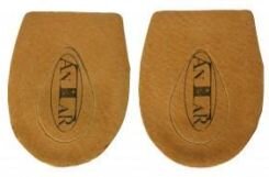Подпяточники ортопедические кожаные на латексном основании со съемным амортизатором мужские, АТ53509