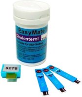 Тест-полоски EasyMate холестерин, 10 шт